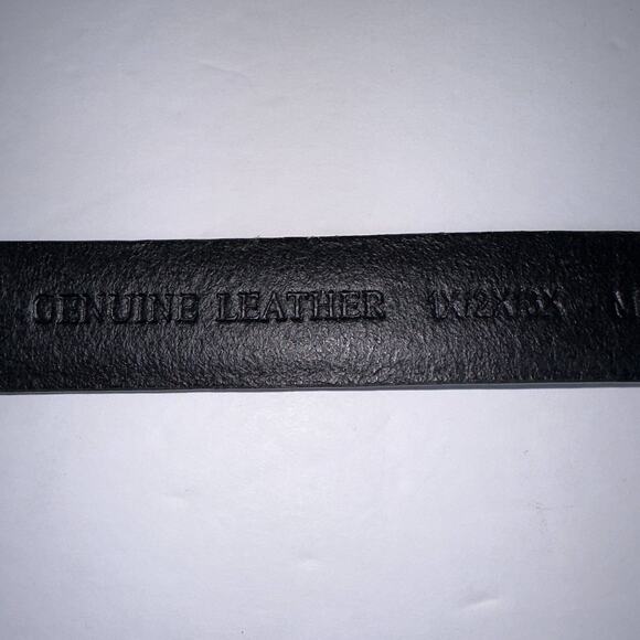 Coldwater Creek Plus Size Belt Women’s 1X/2X/3X Black Leather Adjustable NWT! - Picture 6 of 9